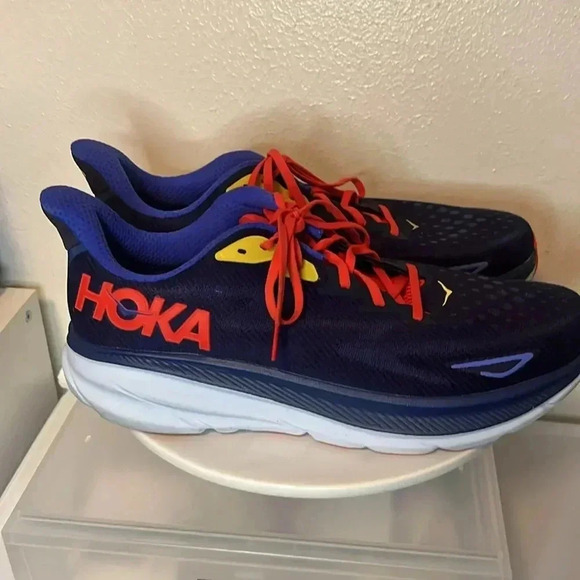 HOKA One One - Clifton 9 - Men’s 15 - Blue - Picture 8 of 16